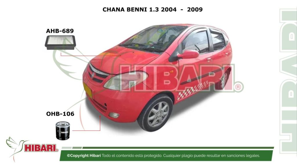 CHANA BENNI 1.3 2004  –  2009