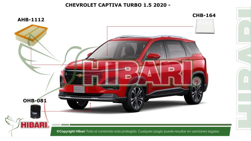 CHEVROLET CAPTIVA TURBO 1.5 2020 –