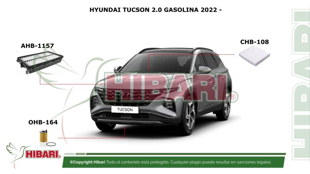 HYUNDAI TUCSON 2.0 GASOLINA 2022 –