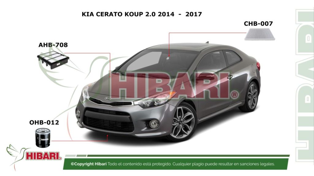 KIA CERATO KOUP 2.0 2014  –  2017
