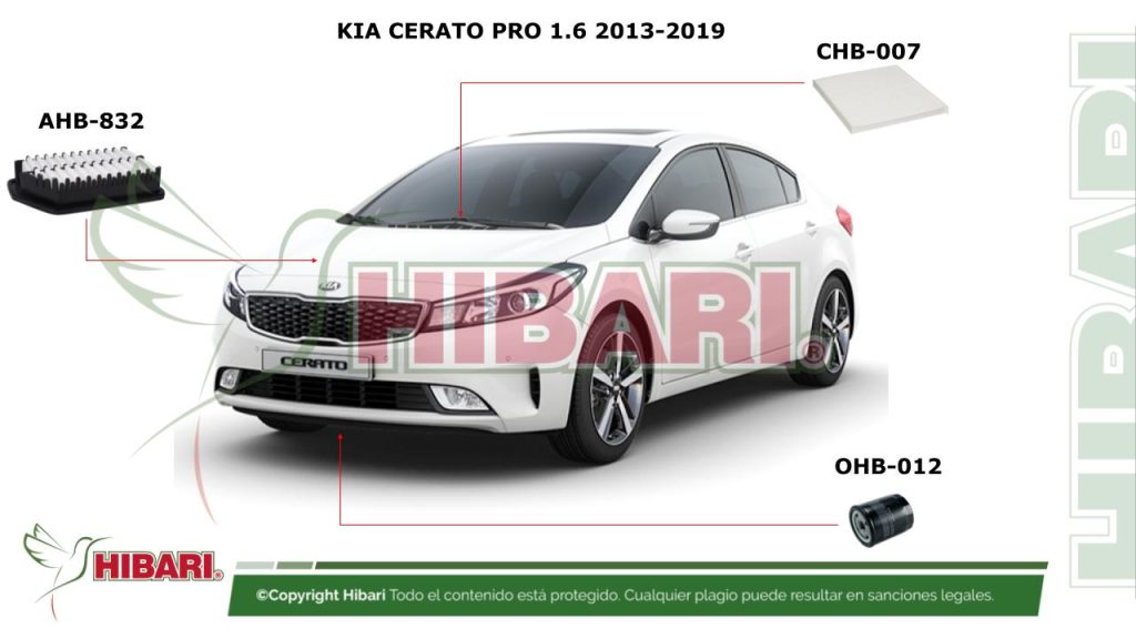KIA CERATO PRO 1.6 2013-2019