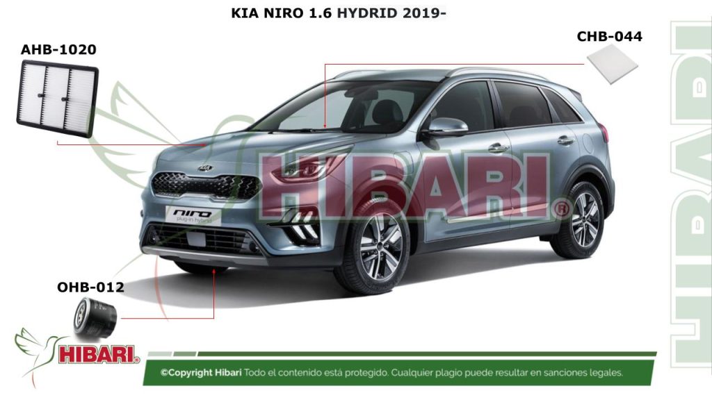 KIA NIRO 1.6 HYDRID 2019-