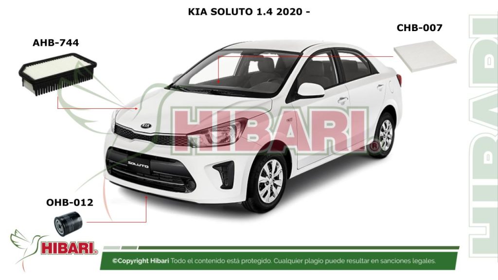KIA SOLUTO 1.4 2020 –