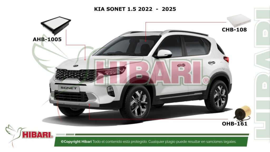 KIA SONET 1.5 2022  –  2025