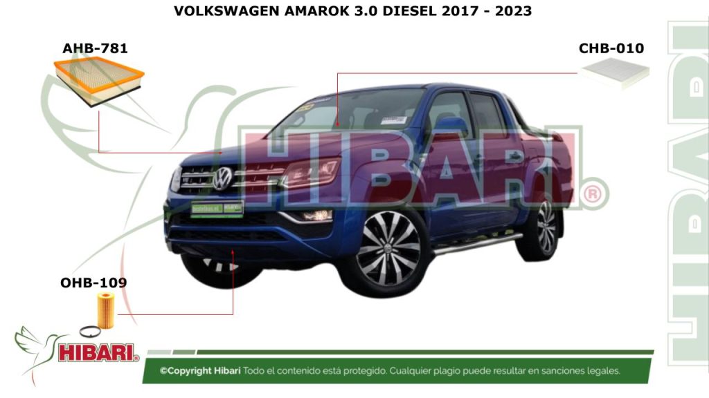 VOLKSWAGEN AMAROK 2.0 DIESEL 2017 – 2023